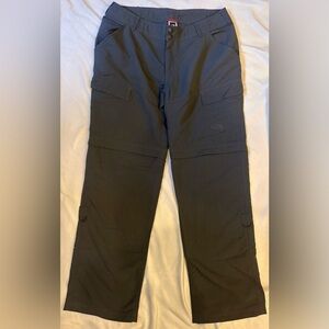 The North Face Women’s Dark Gray Basin Convertible Pants Size 12